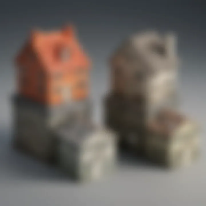 Comparison chart of different mortgage types and terms
