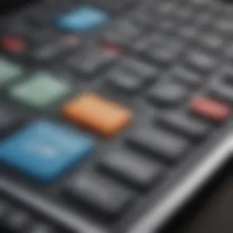 A detailed representation of a mortgage repayment calculator's user interface