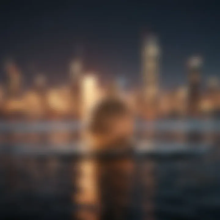 An abstract representation of regulatory frameworks governing offshore banking.
