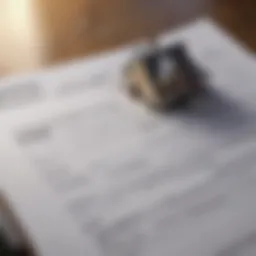 Close-up of a mortgage statement showing overpayment