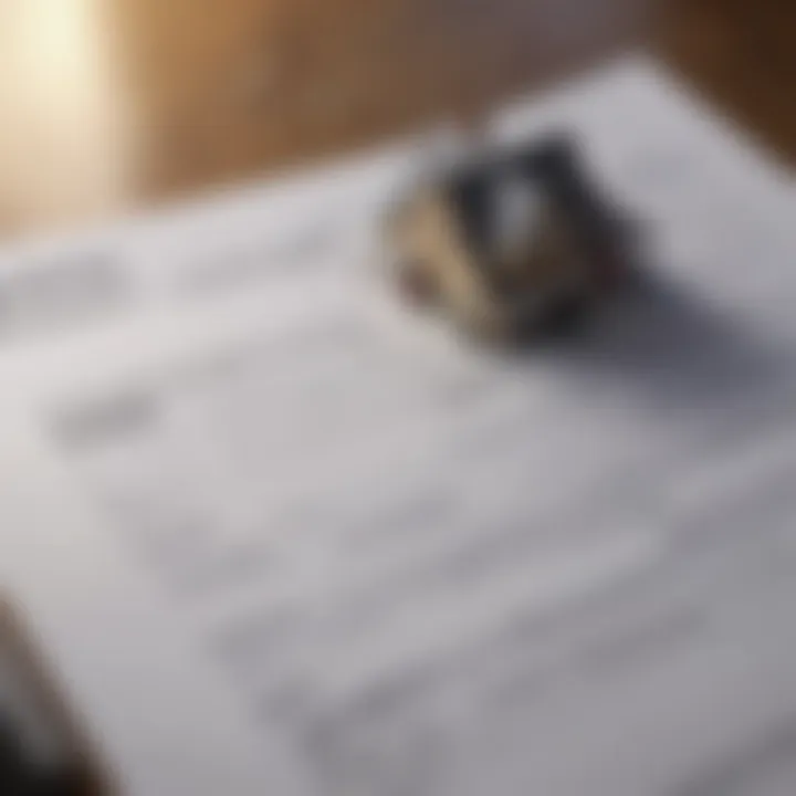 Close-up of a mortgage statement showing overpayment