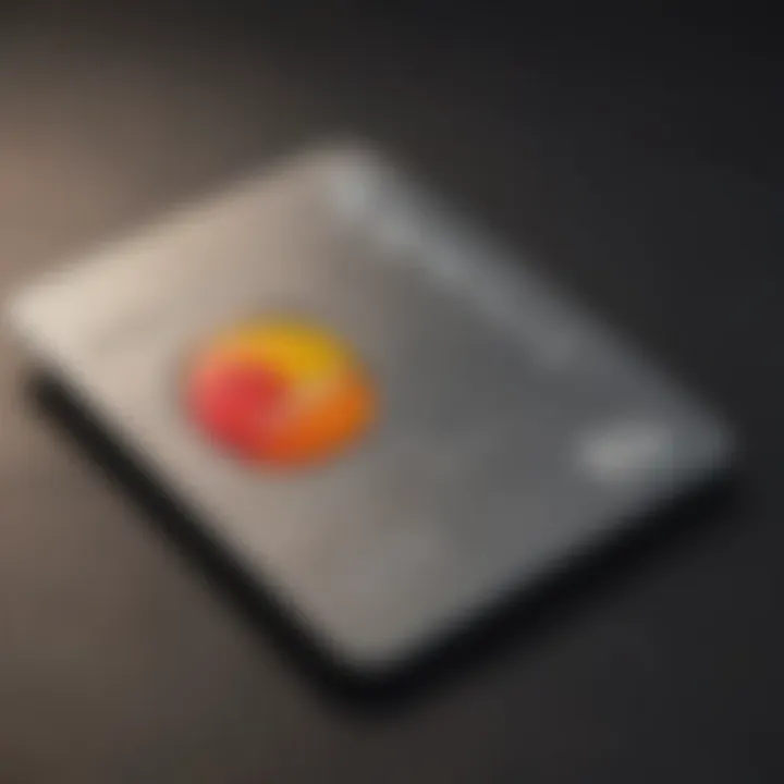 Design Features of Pay As You Go MasterCard A close-up of a Pay As You Go MasterCard showcasing its design and features.