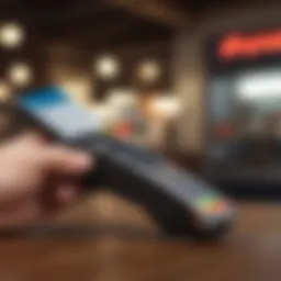 Graphic representation of mobile payment flexibility