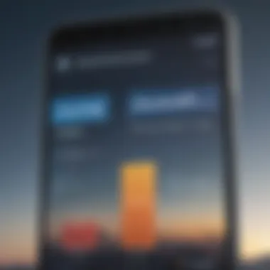 Graph showing pricing structure of Sky Mobile data plans