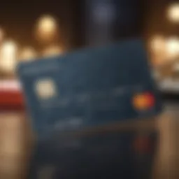 Credit card benefits illustrated with icons