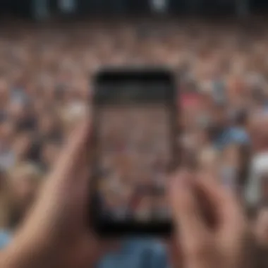 Demographic Overview of iPhone Users in the UK A visual representation of demographic data related to iPhone users in the UK.