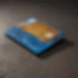 A graphic illustrating the timeline for credit card delivery