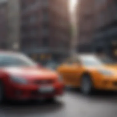 Comparison of Insurance Types Comparison chart of two-day car insurance vs traditional insurance