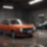 Conceptual representation of short-term car insurance