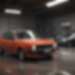 Conceptual representation of short-term car insurance