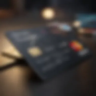 Credit card showcasing various uses