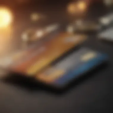 Impact of Credit Cards on Credit Scores Graph illustrating credit score improvement