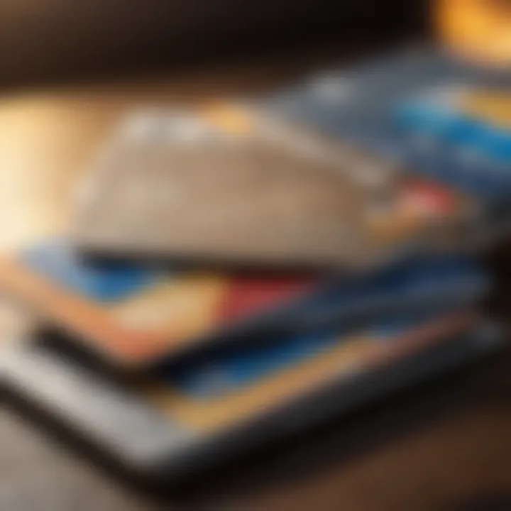 Financial management tools with credit cards