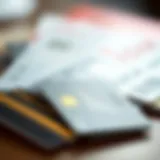 Conceptual representation of credit cards and overdrafts