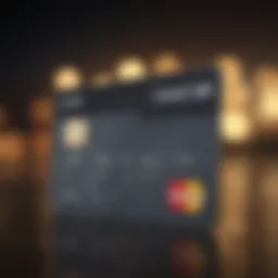 A visual representation of various credit cards with high limits